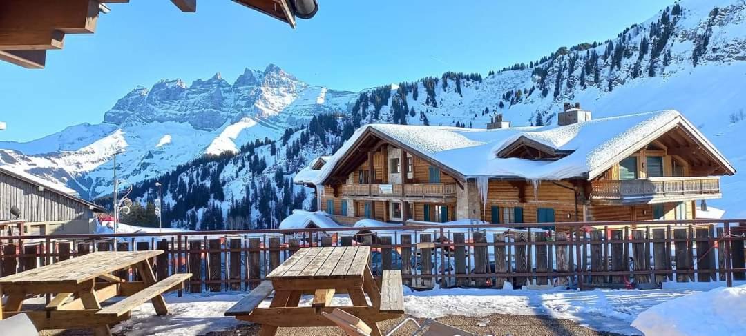 Freeride Hostel Les Crosets Kültér fotó